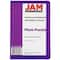 JAM Paper Large Hardcover Notebook with Elastic Band